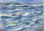 Lovis Corinth Meer bei La Spezia painting